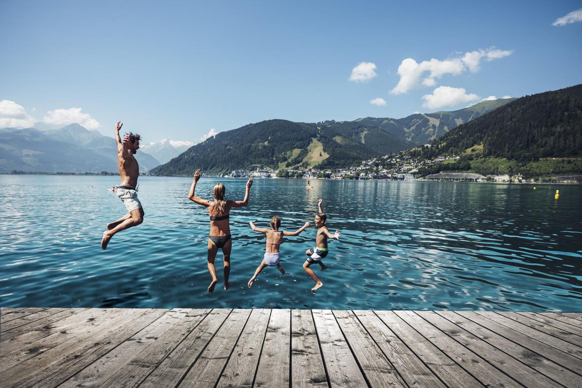 Oberlehenhof Villa Kaprun Bagian luar foto