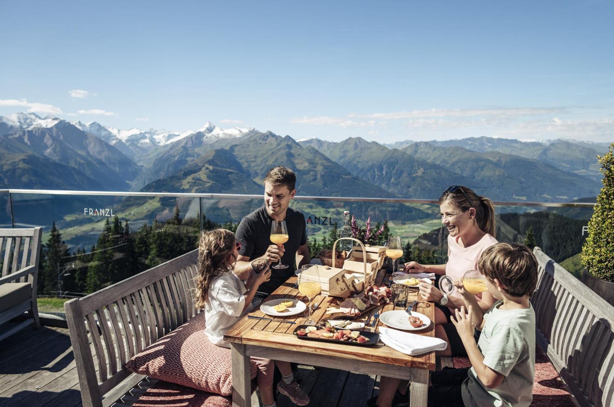 Oberlehenhof Villa Kaprun Bagian luar foto